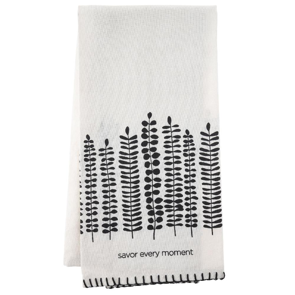 Karma Gifts Savor Every Moment Modern Farmhouse Tea Towel Set Of 2