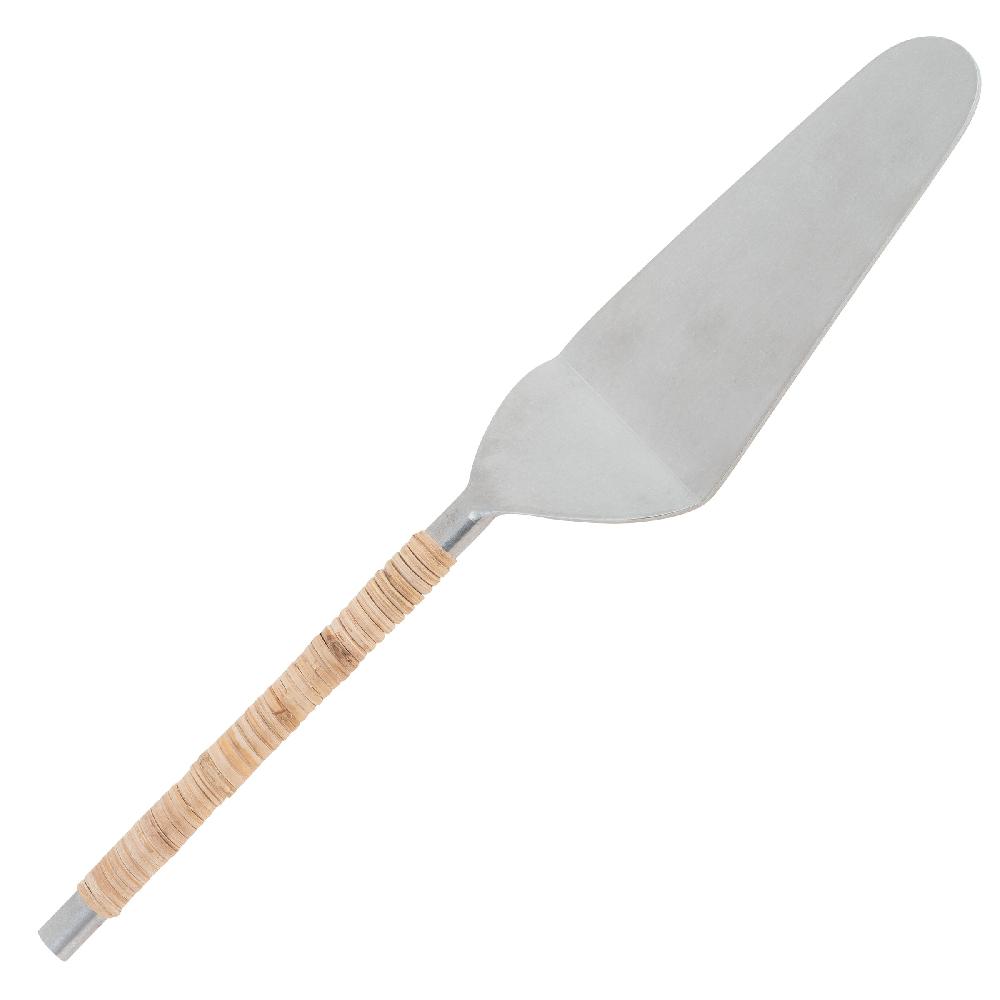 karma gifts Set of 2 Catalina Cane Wrapped Handle Cake Servers