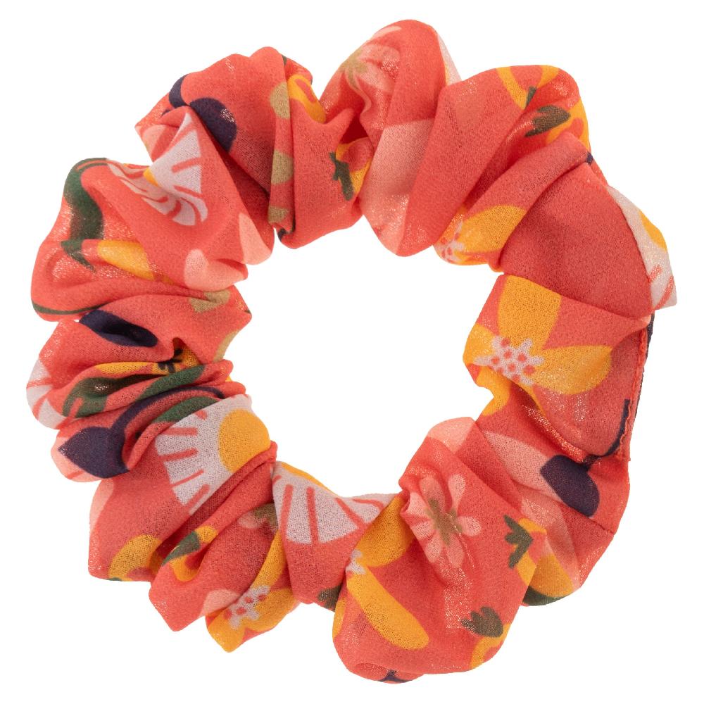 Karma Gifts Shelly Floral Set Of 3 Chiffon Scrunchies