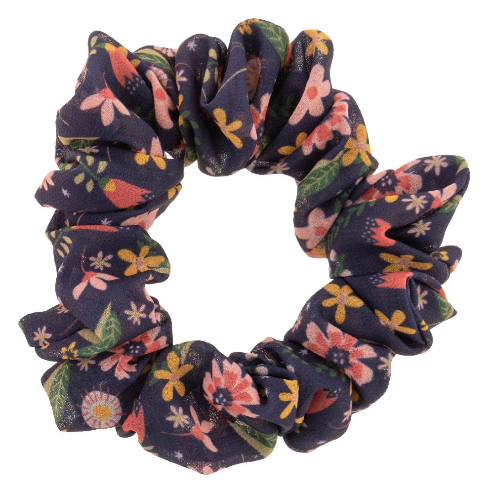 Karma Gifts Shelly Floral Set Of 3 Chiffon Scrunchies