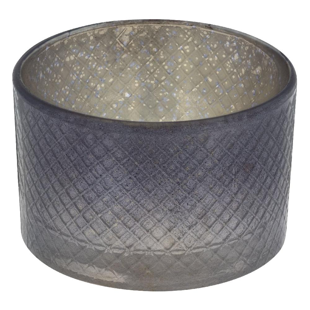 karma gifts Straight Diamond Charcoal Mercury Votives