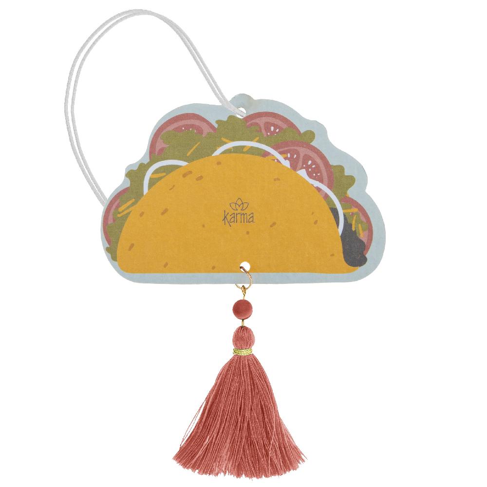 Karma Gifts Taco - Fresh Linen Scented Shaped Air Fresheners
