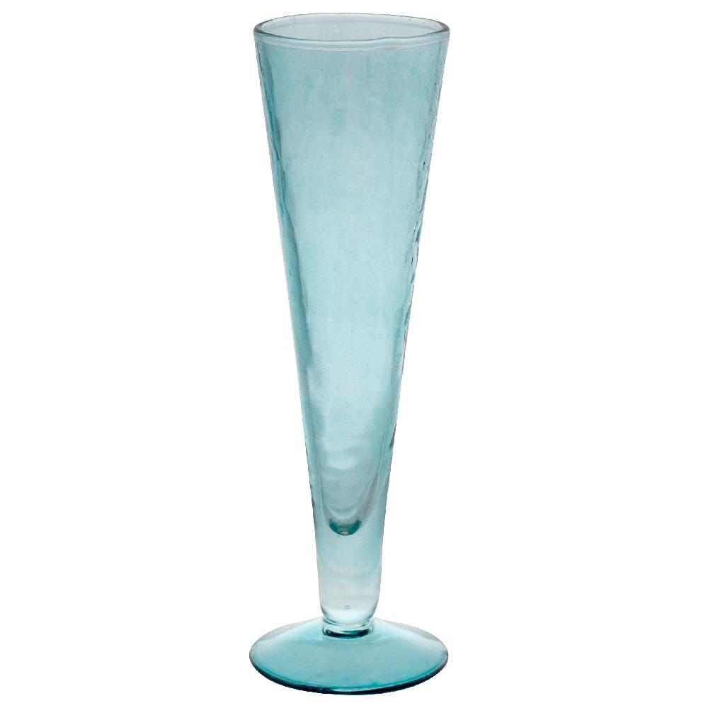 Karma Gifts Teal Set Of 4 Catalina Champagne Flute Set