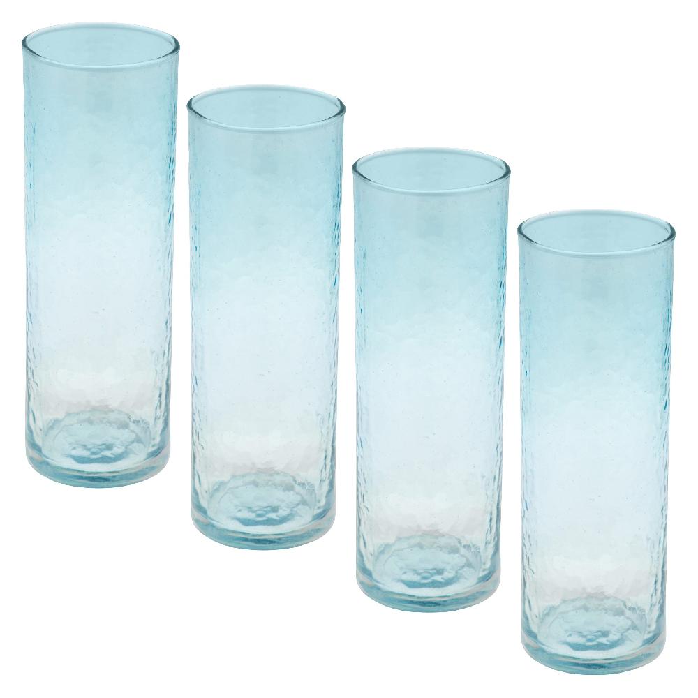 karma gifts Teal Set of Four Catalina Tall Skinny Coolers