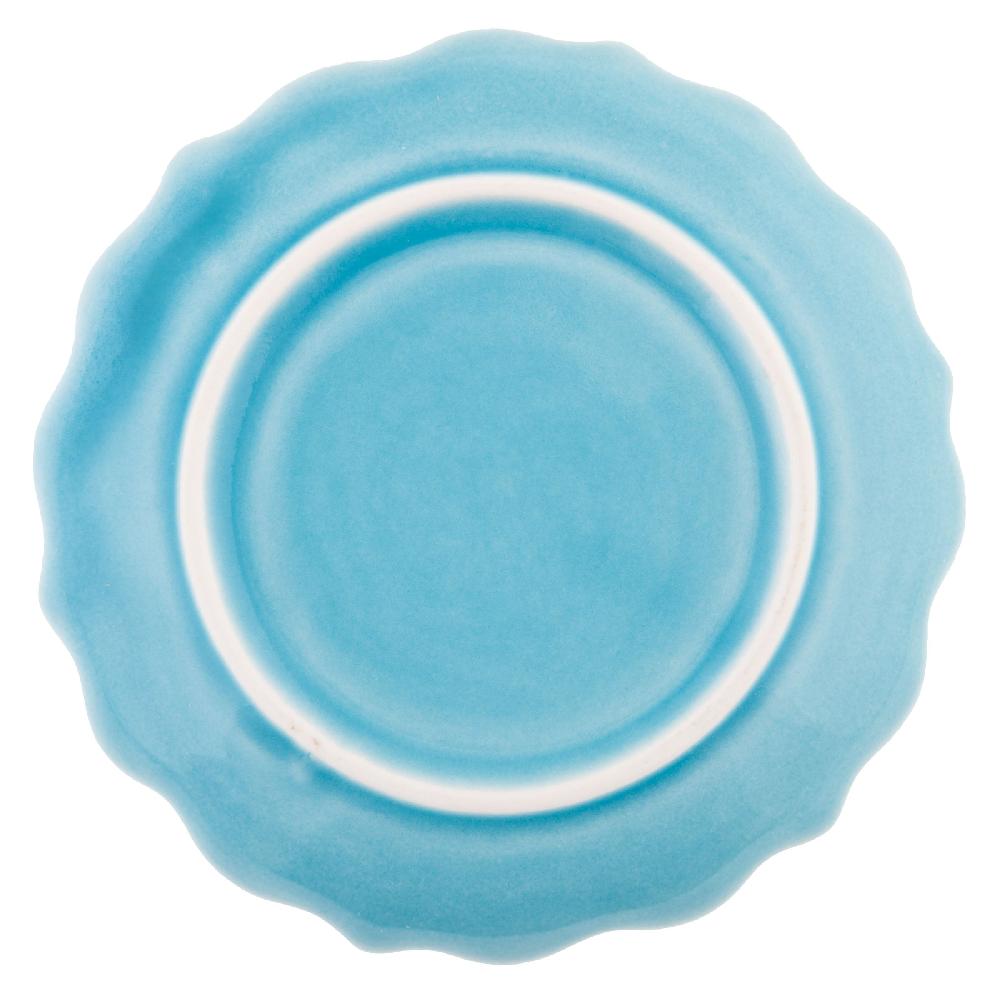 Karma Gifts Turquoise Flower Medium Shaped Trinket Trays