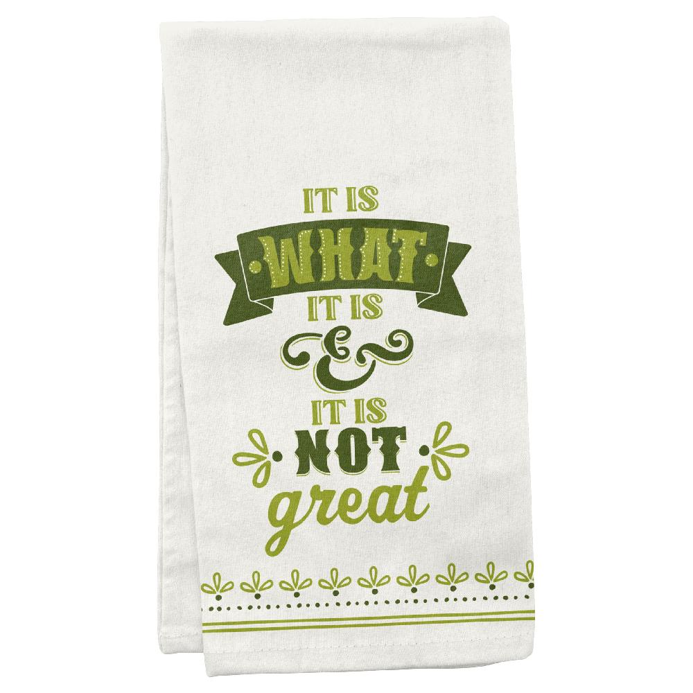 karma gifts What it is Cheeky Flour Sack Tea Towels