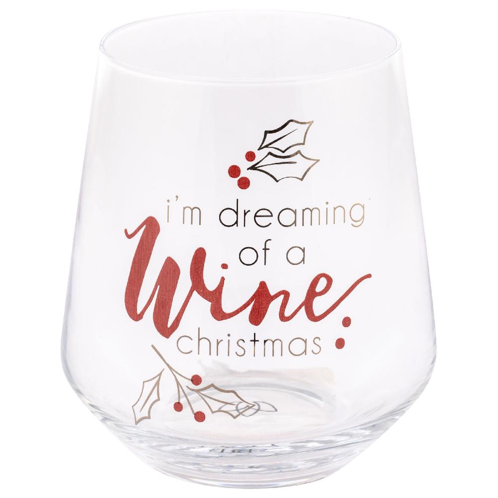 karma gifts Wine Christmas Chic Stemless Wine Glasses