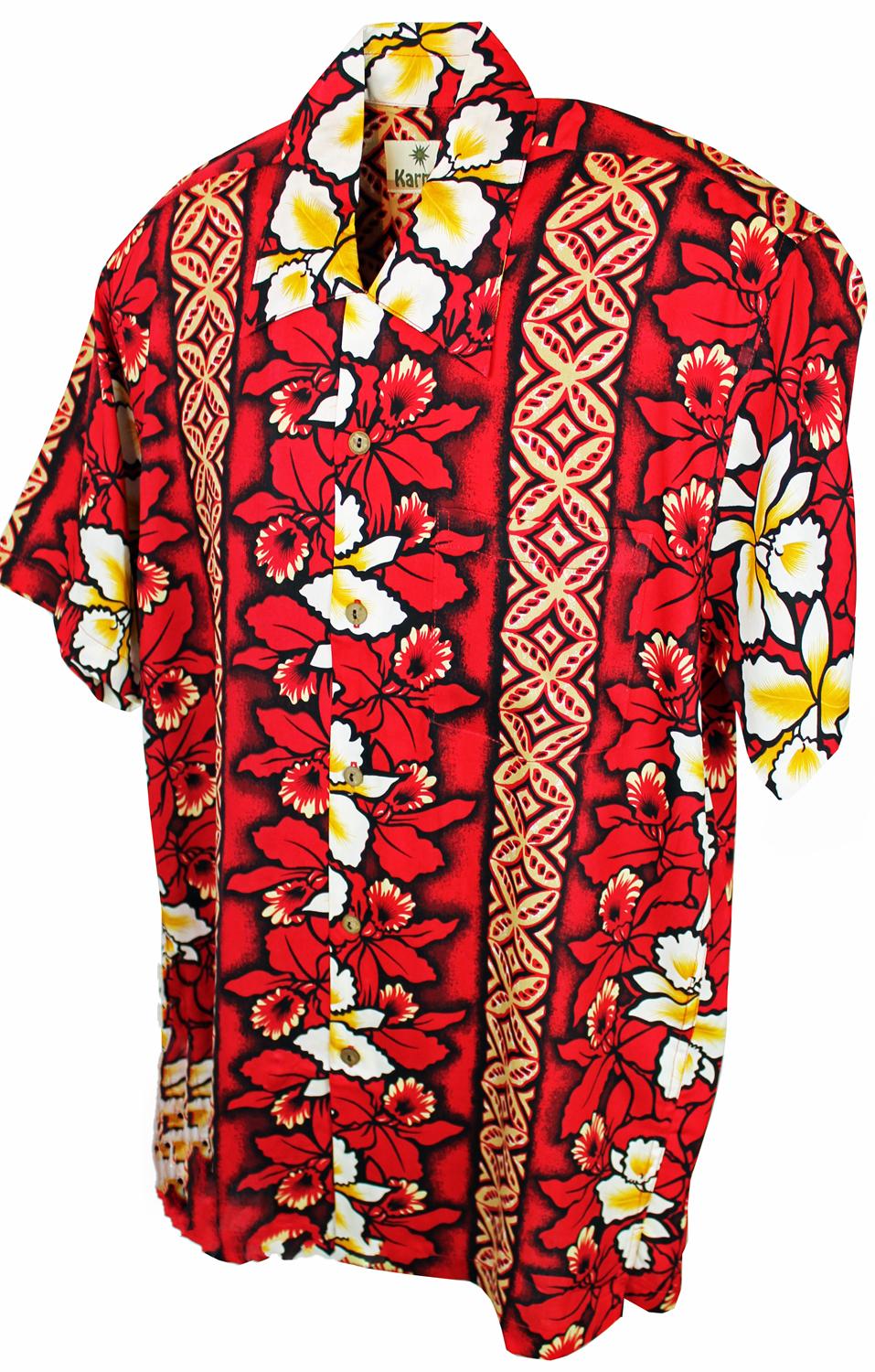 karmakula Acapulco Red - Hawaiian Shirt