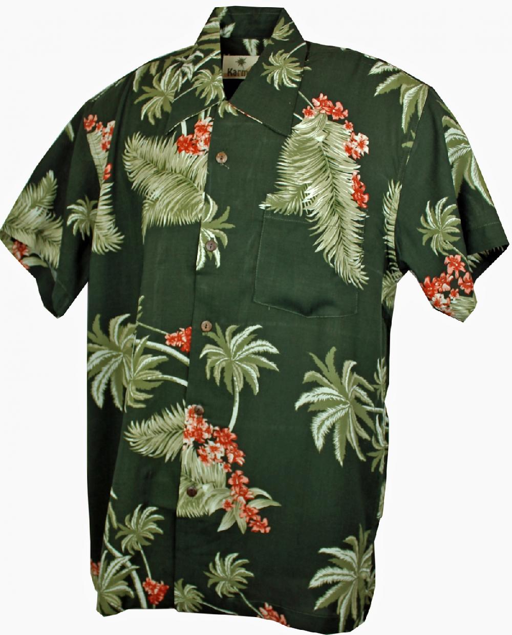 karmakula Atlanta Khaki - Hawaiian Shirt