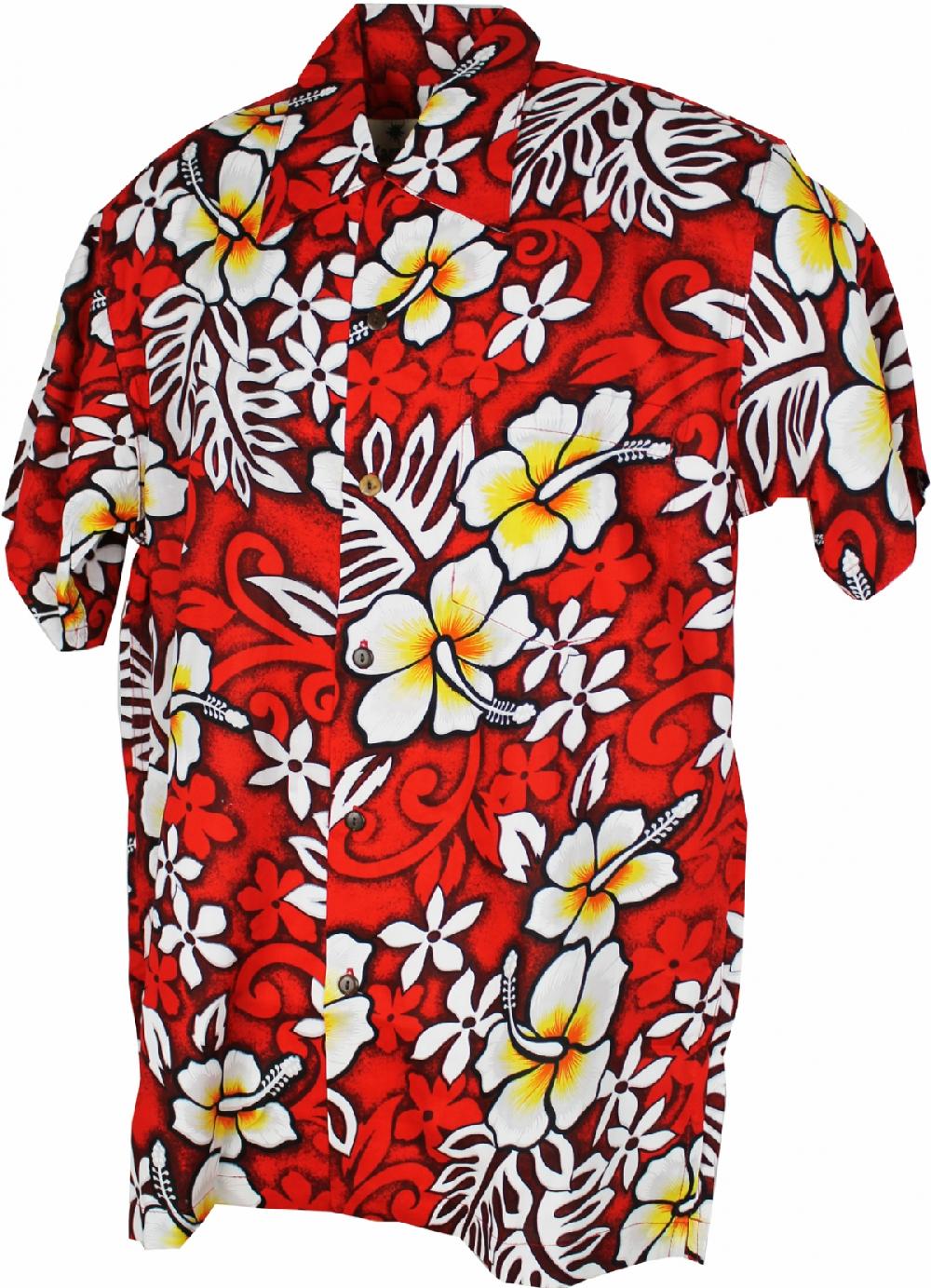 karmakula Belize Red - Hawaiian Shirt