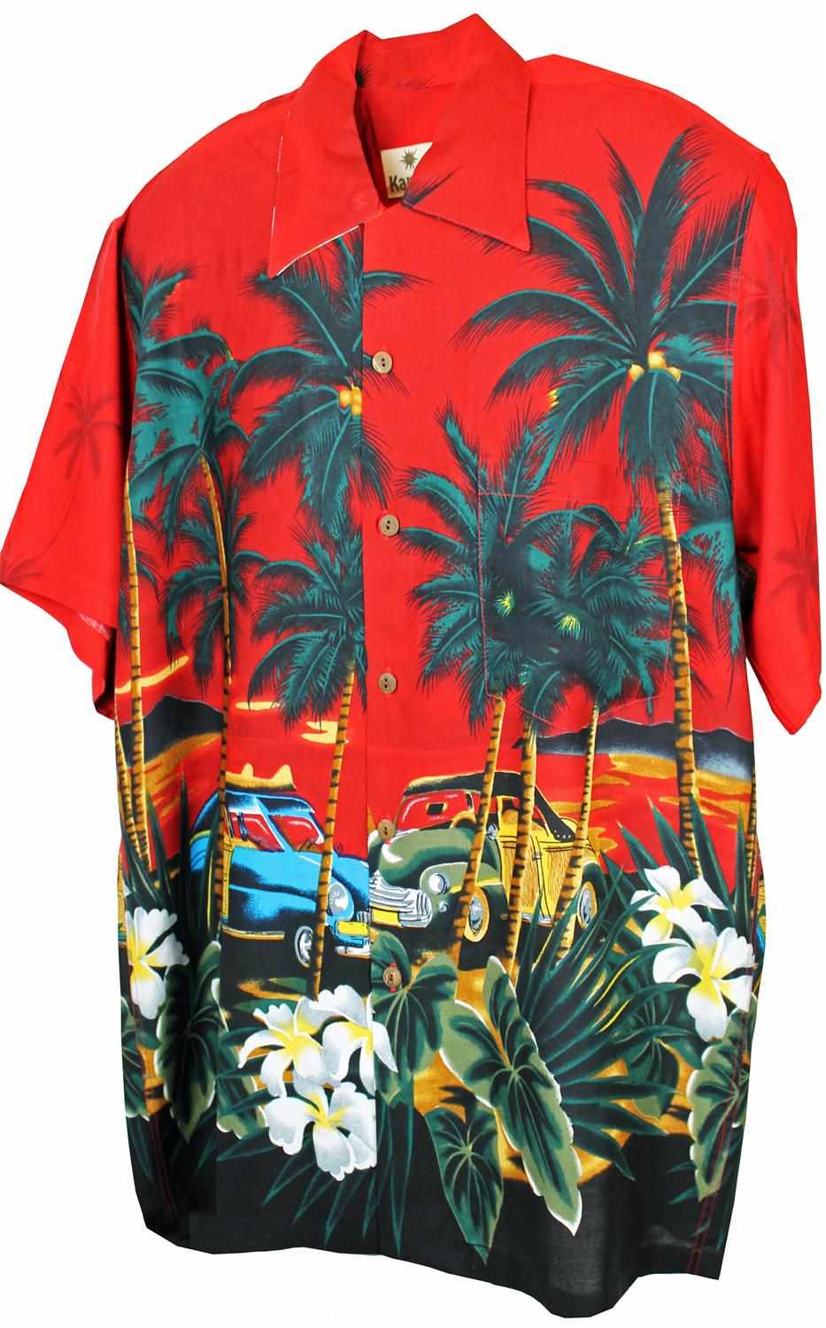 karmakula California Red - Hawaiian Shirt