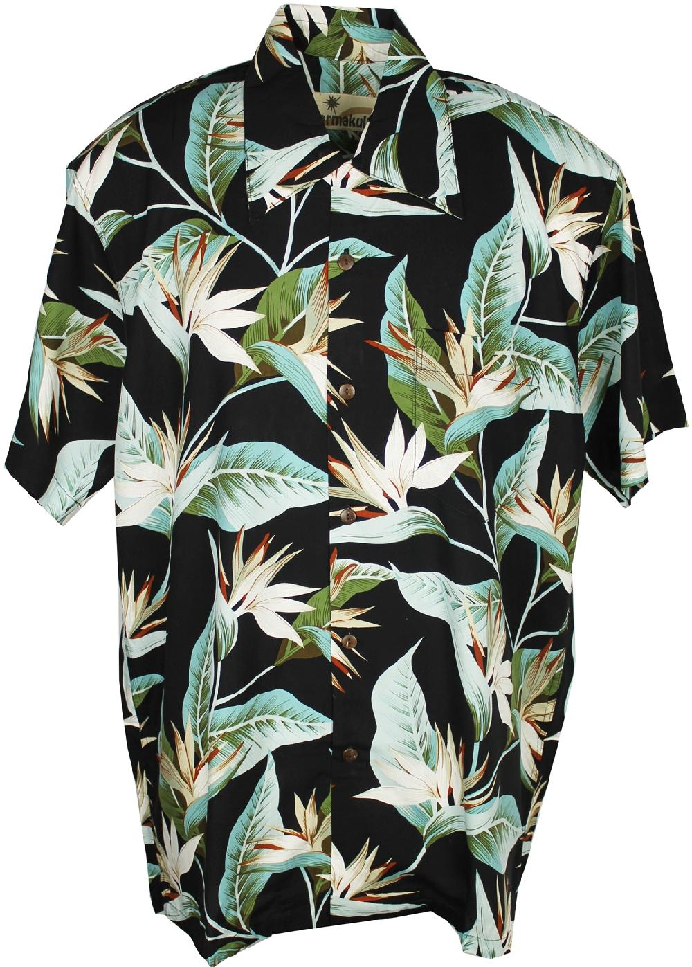 karmakula Cartagena Black - Hawaiian Shirt