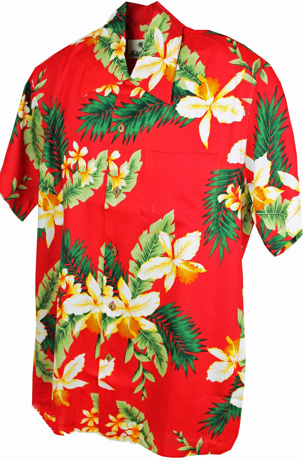 karmakula Cayo Red - Hawaiian Shirt