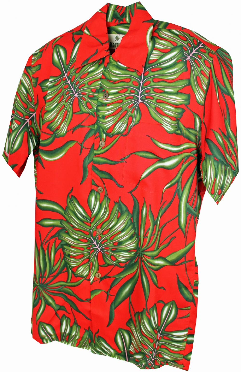 karmakula Costa Rica Red - Hawaiian Shirt