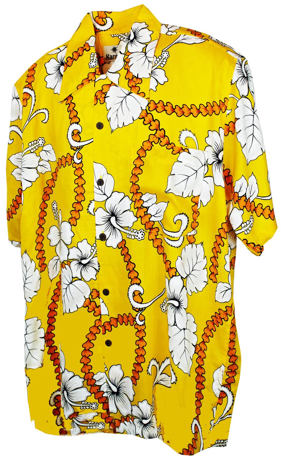 karmakula Cuba Yellow - Hawaiian Shirt