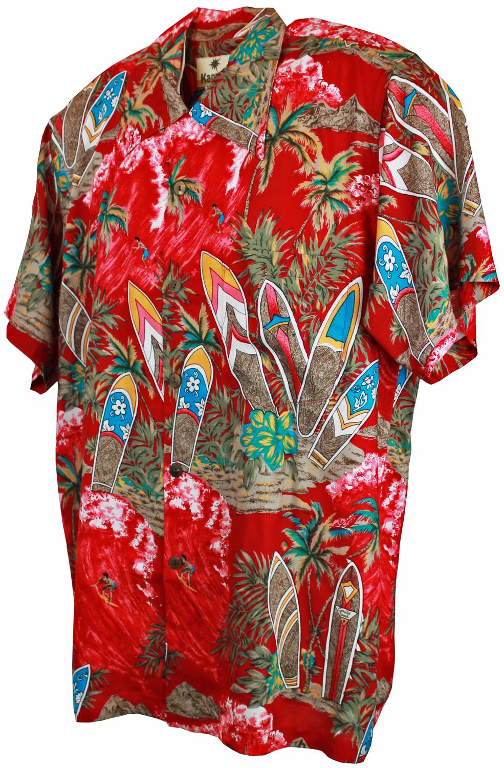 karmakula Dreamland Red - Hawaiian Shirt