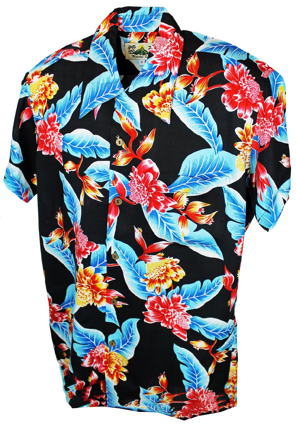 karmakula Java Black - Hawaiian Shirt