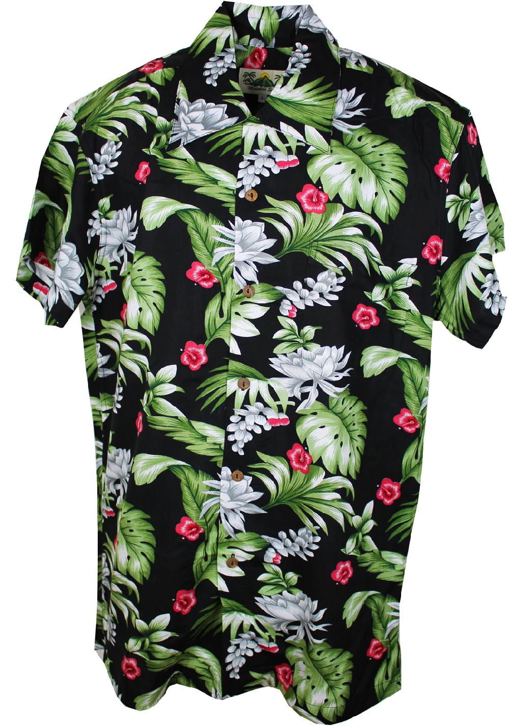 karmakula Kaho Black - Hawaiian Shirt