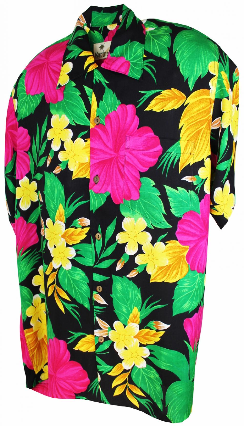 karmakula Key West Black - Hawaiian Shirt