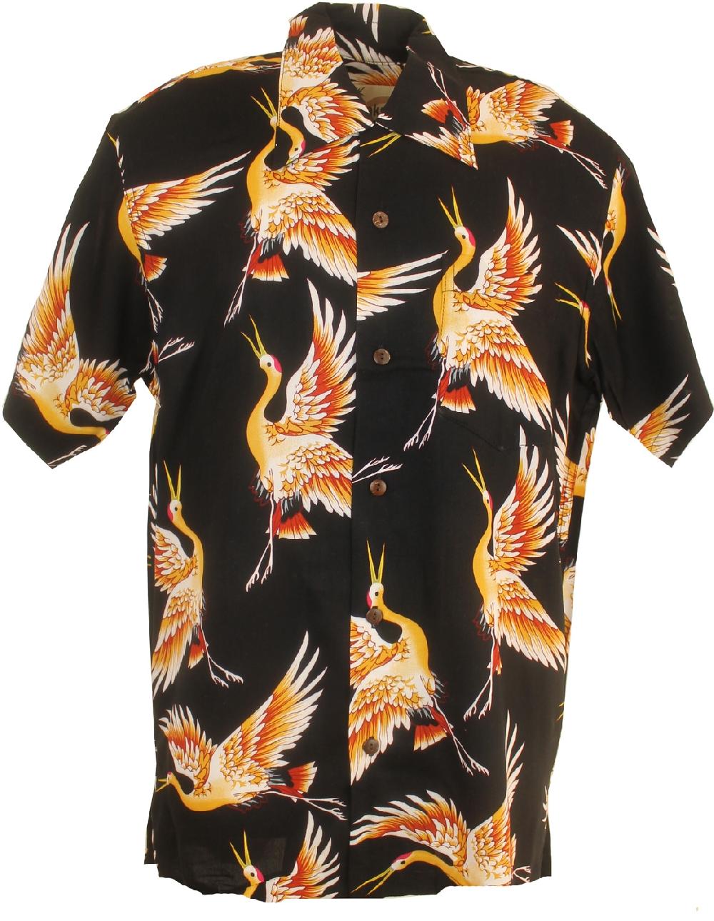 karmakula Kyoto Black - Hawaiian Shirt