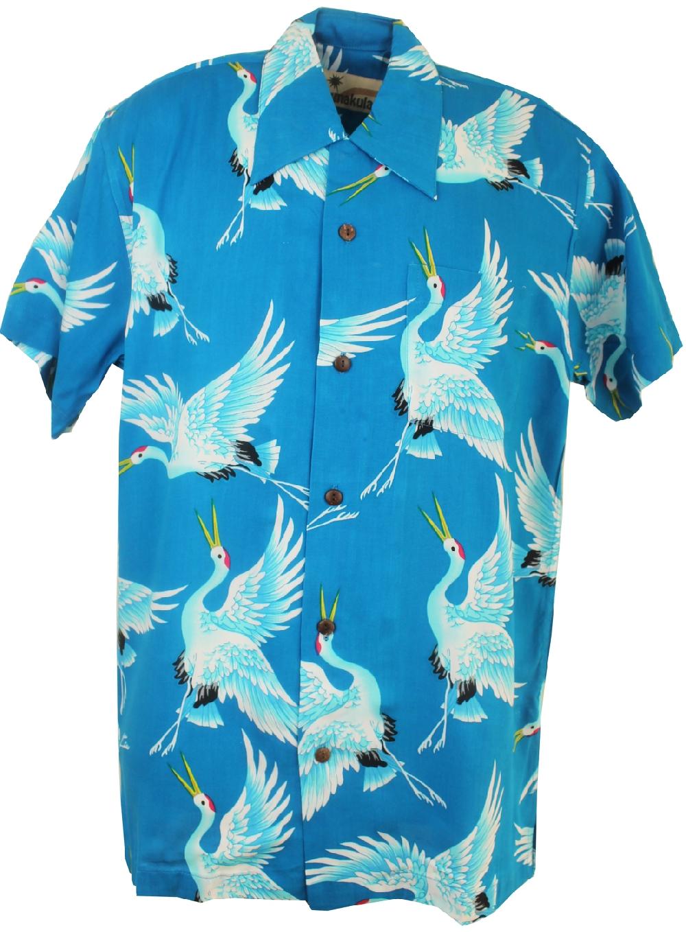 karmakula Kyoto Turquoise - Hawaiian Shirt