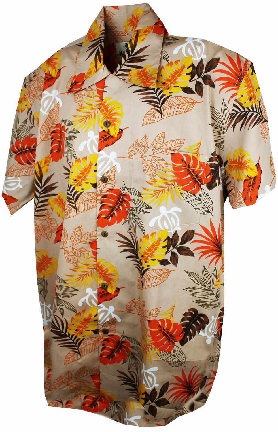 karmakula Lido Cotton Peach - Hawaiian Shirt