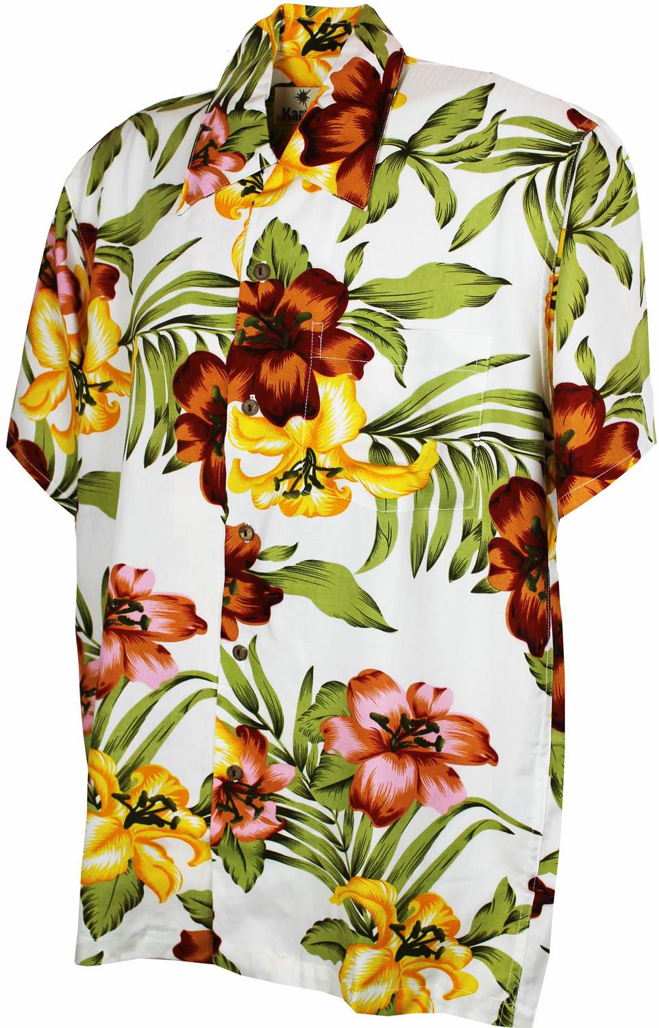 karmakula Livingston Cream - Hawaiian Shirt