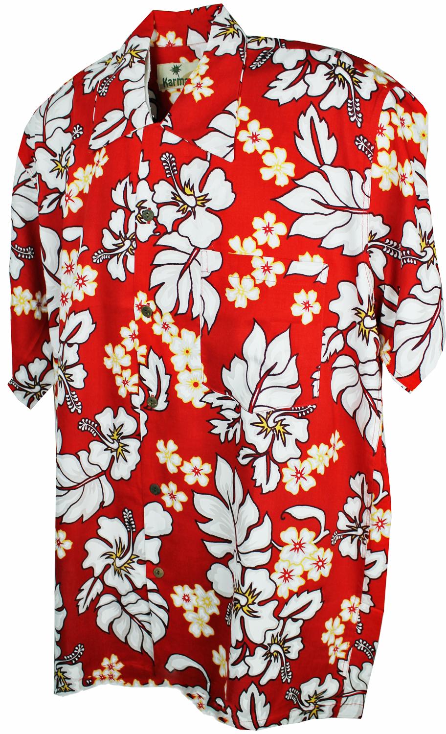 karmakula Malibu Red - Hawaiian Shirt