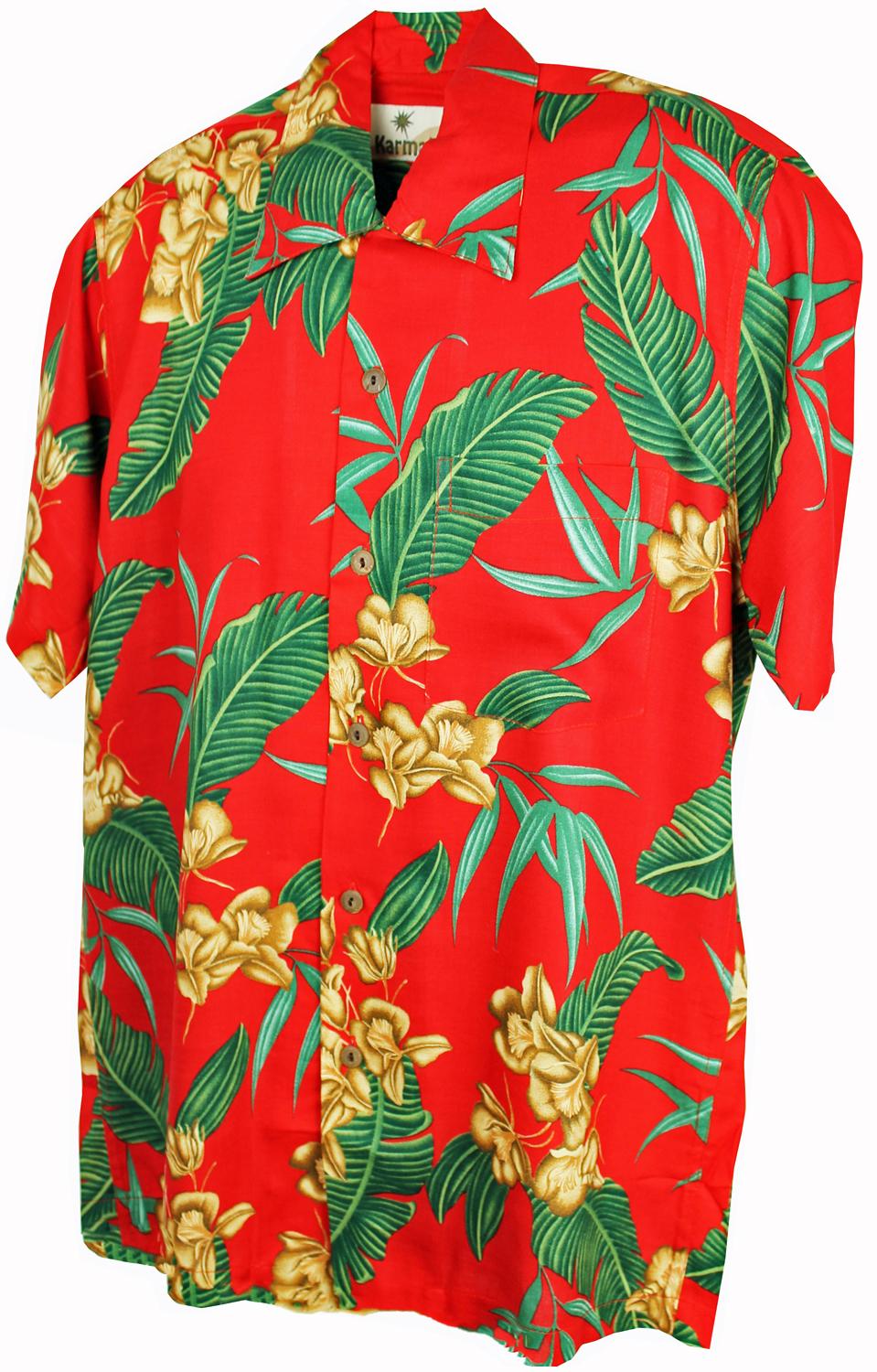 karmakula McQueen Red - Hawaiian Shirt
