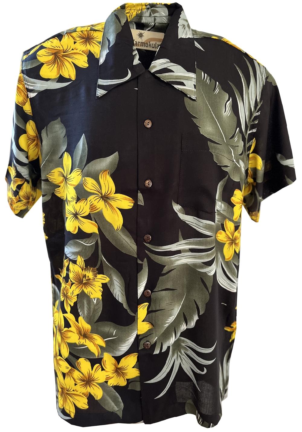 karmakula Milan Yellow - Hawaiian Shirt
