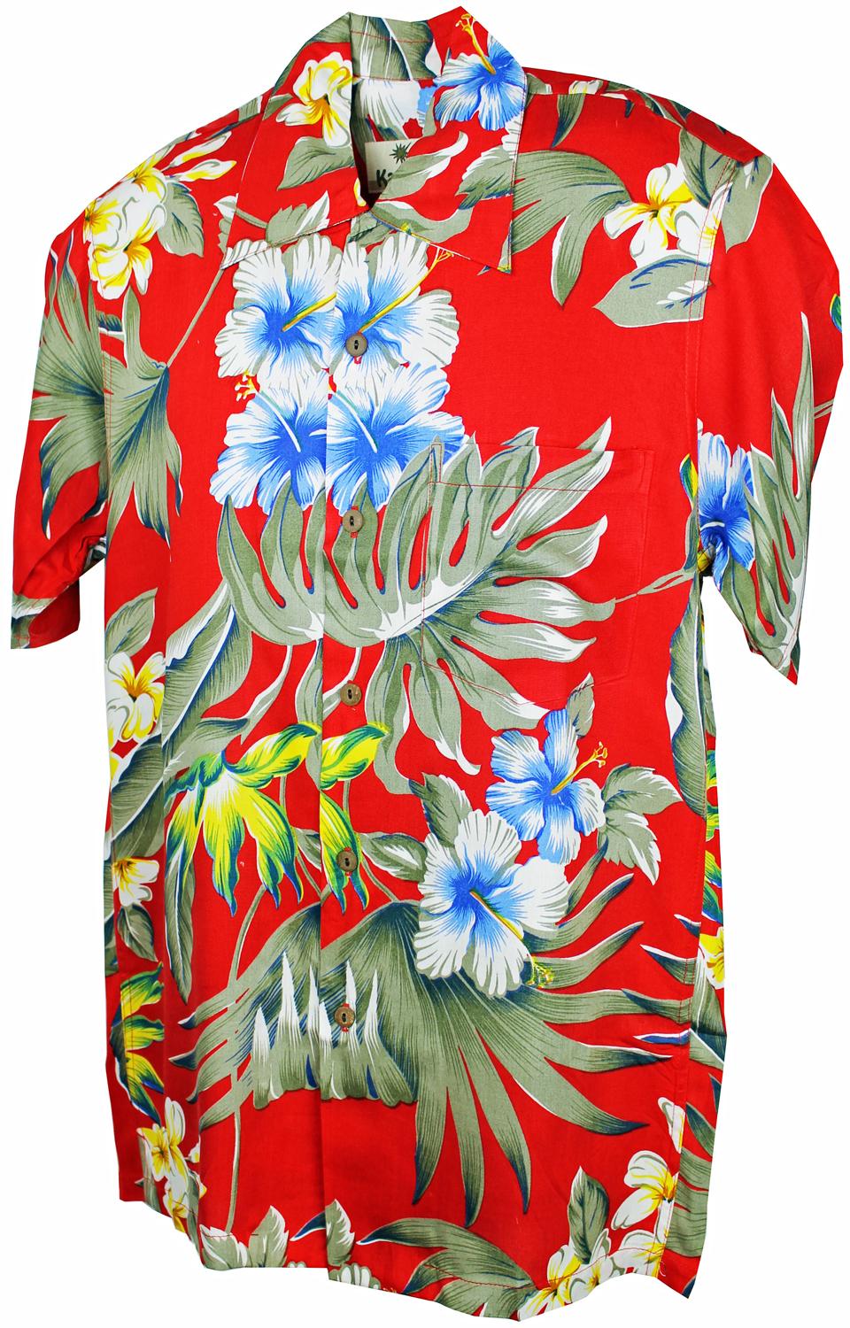 karmakula Montana Red - Hawaiian Shirt