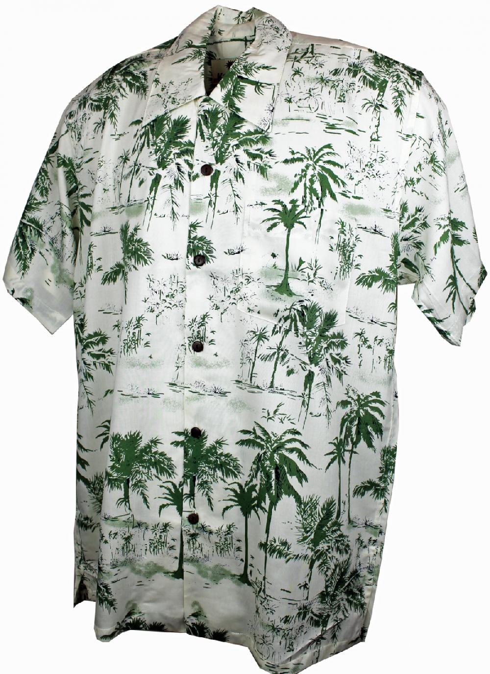 karmakula Palma Green - Hawaiian Shirt