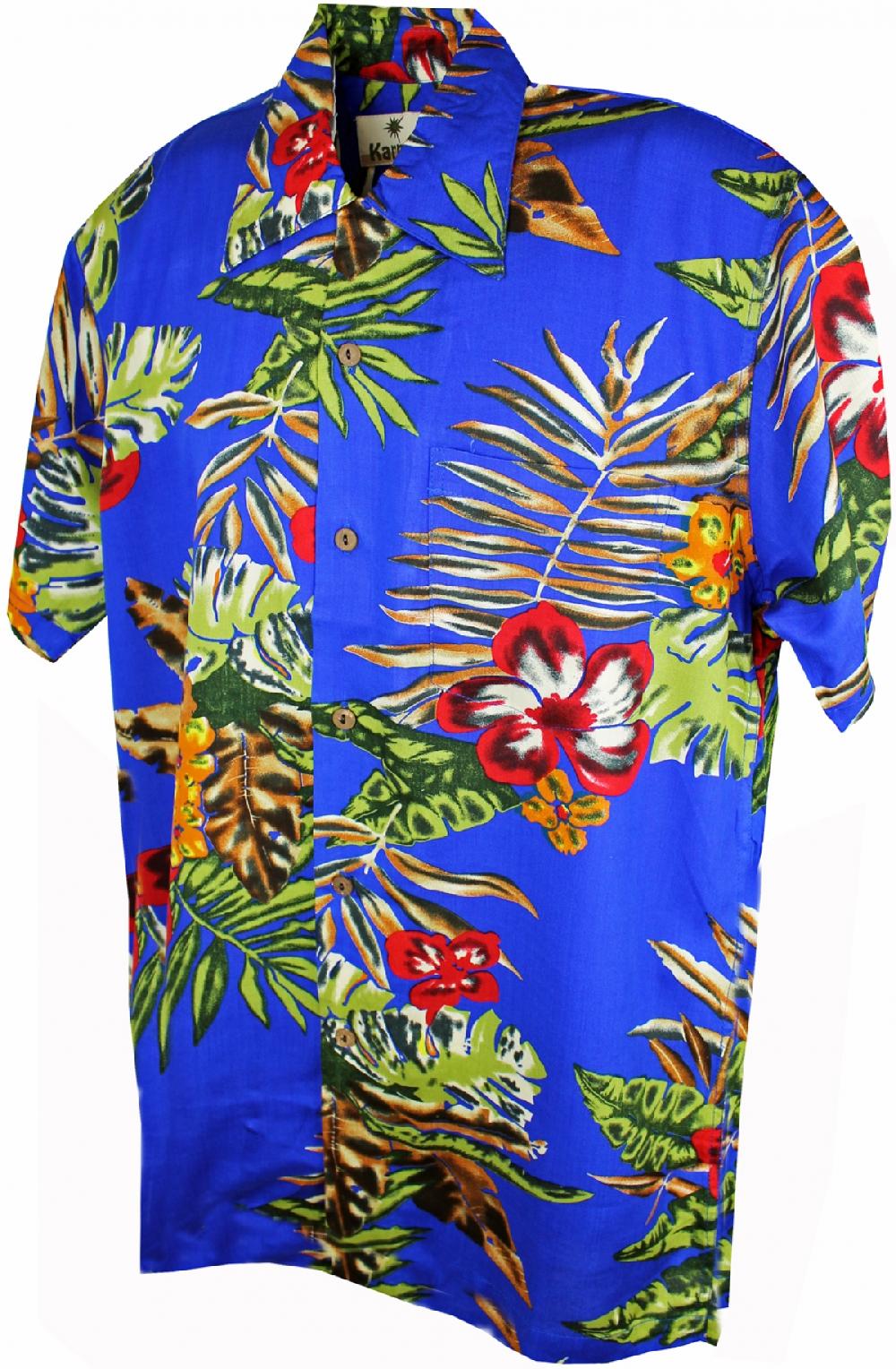 karmakula Paris Blue - Hawaiian Shirt