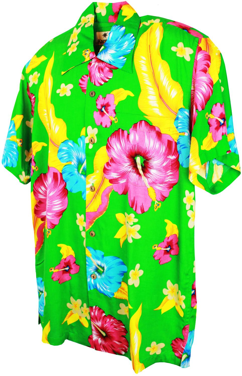 karmakula Reno Green - Hawaiian Shirt