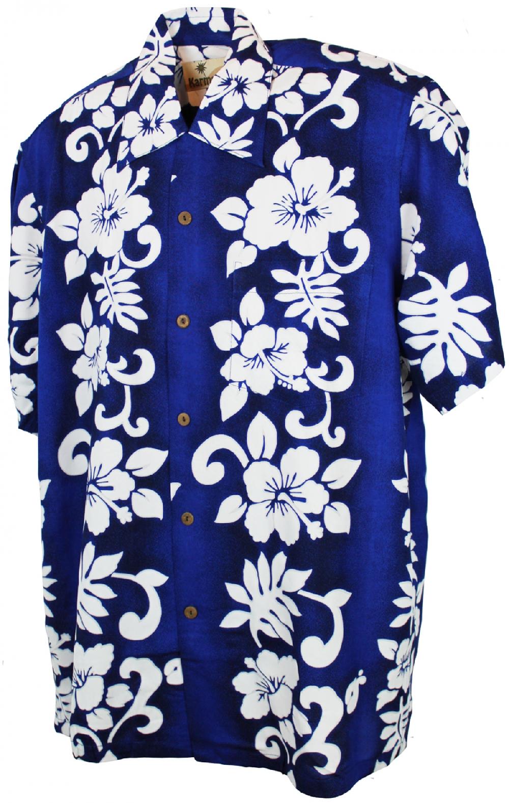 karmakula San Diego Blue - Hawaiian Shirt