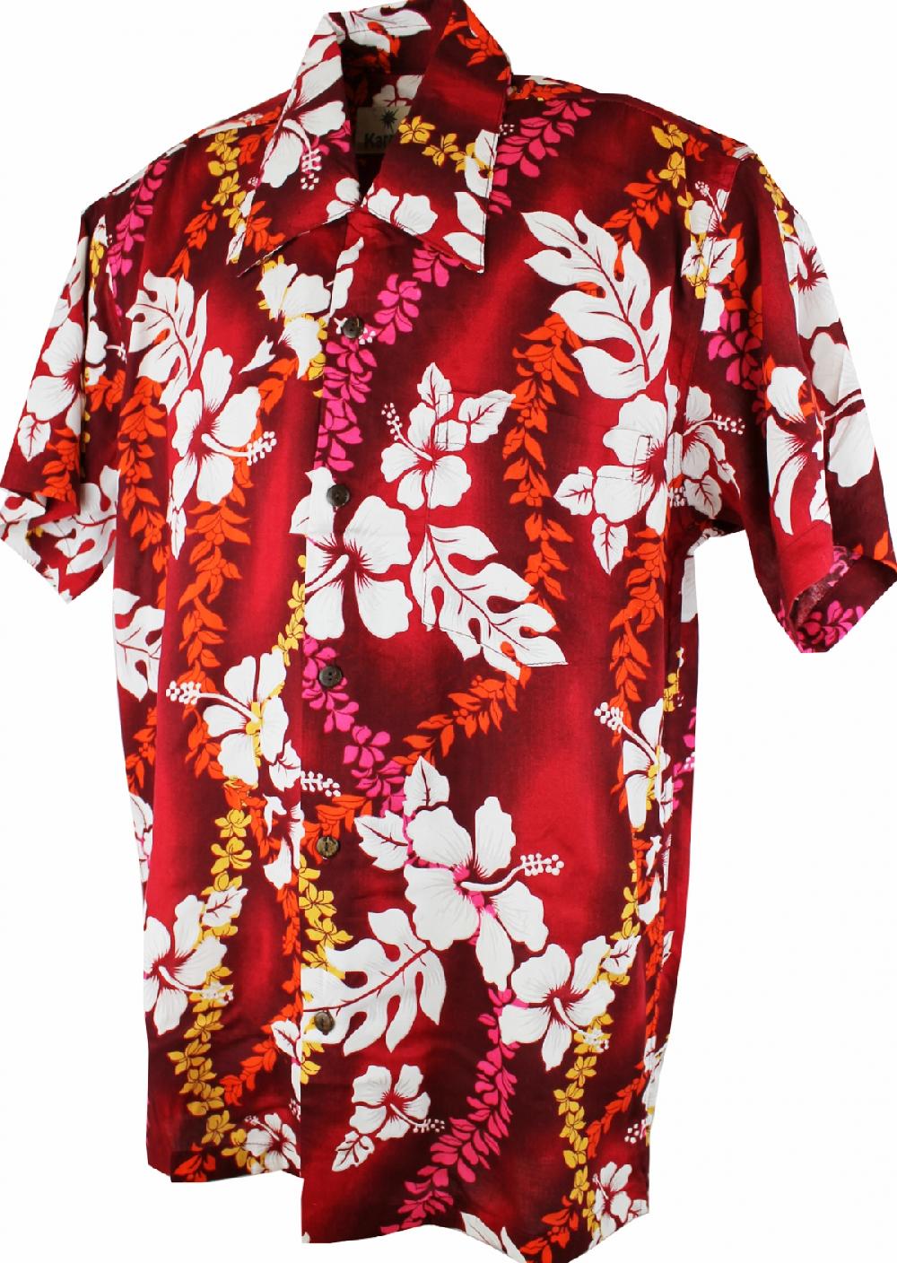 karmakula San Pedro Red - Hawaiian Shirt