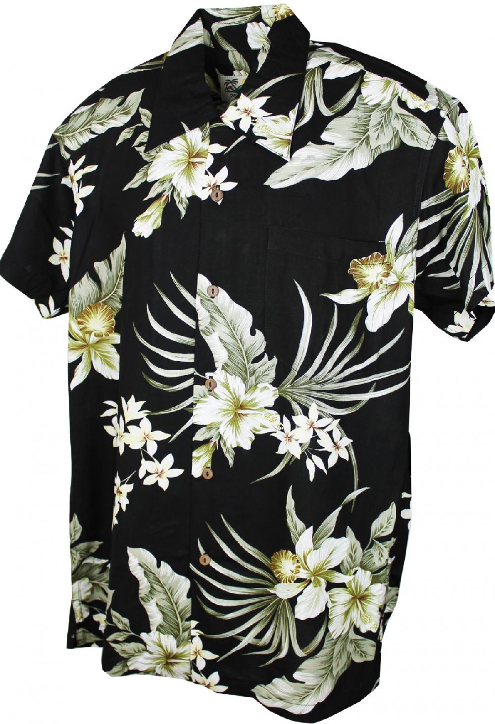 karmakula Santa Monica Black - Hawaiian Shirt