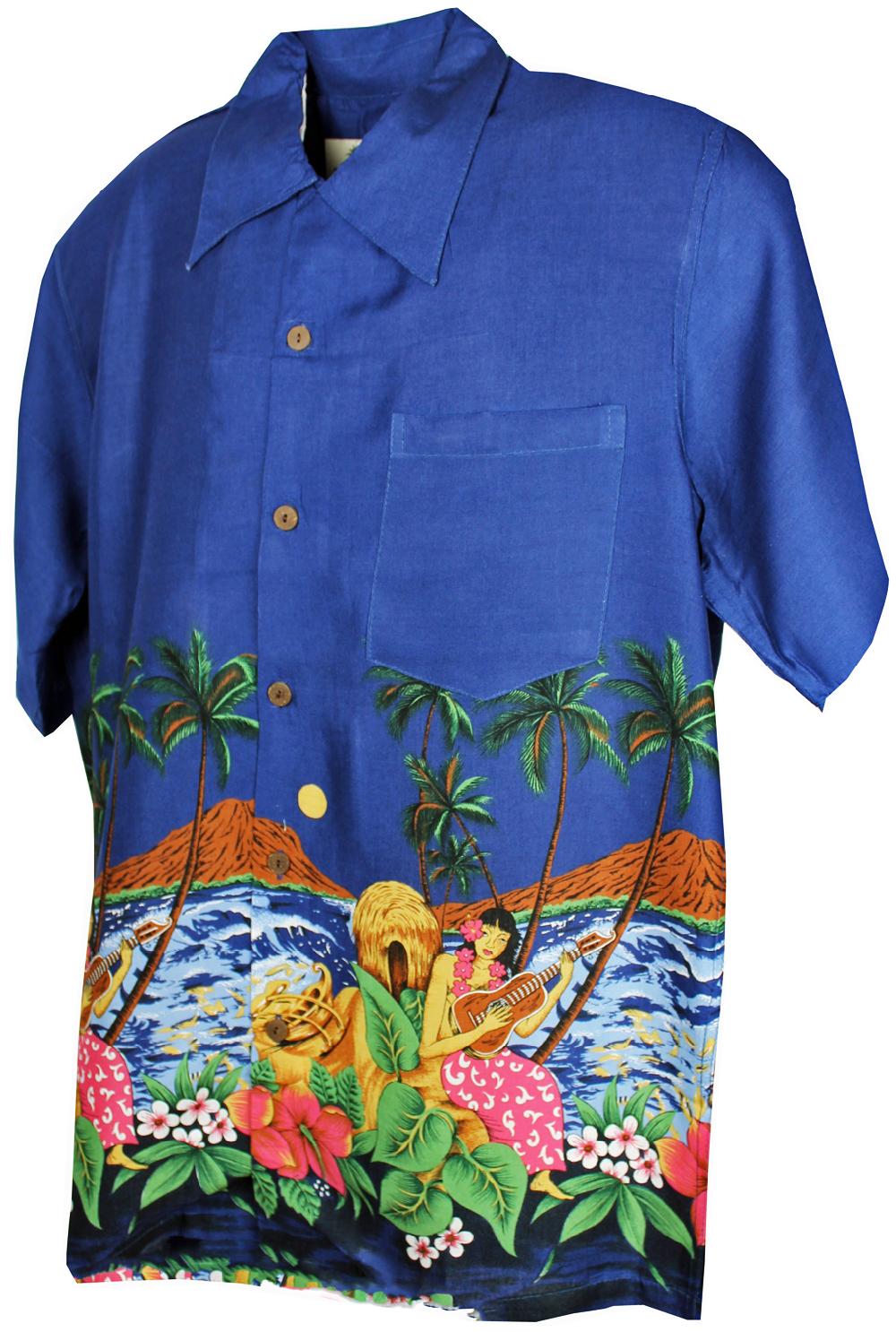 karmakula Serenade Navy - Hawaiian Shirt