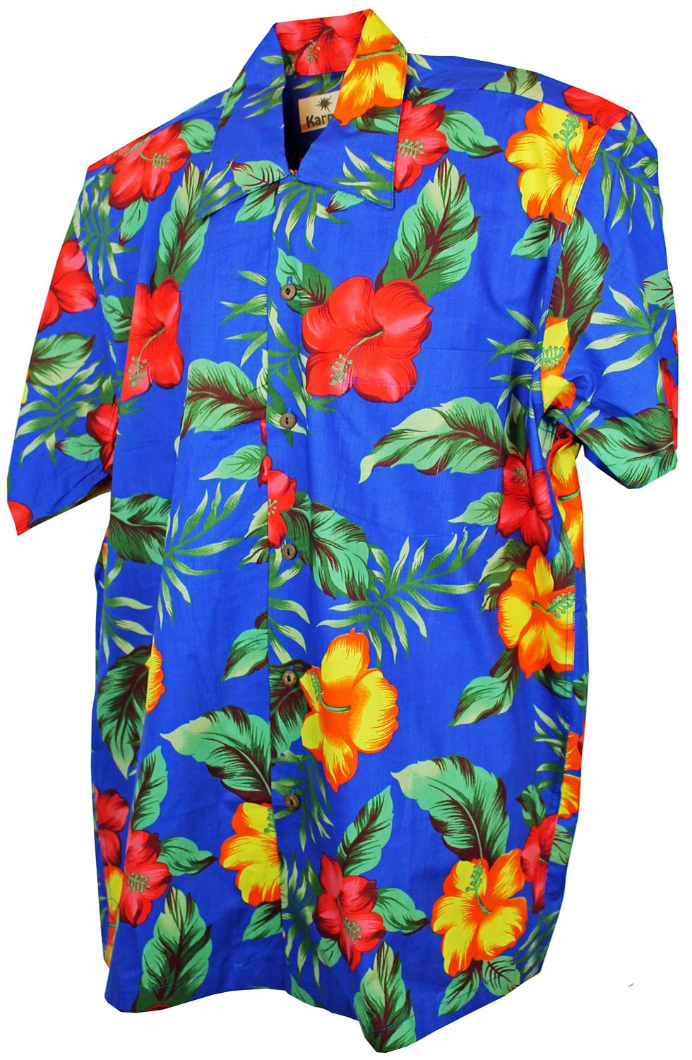 karmakula Soho Cotton Royal - Hawaiian Shirt