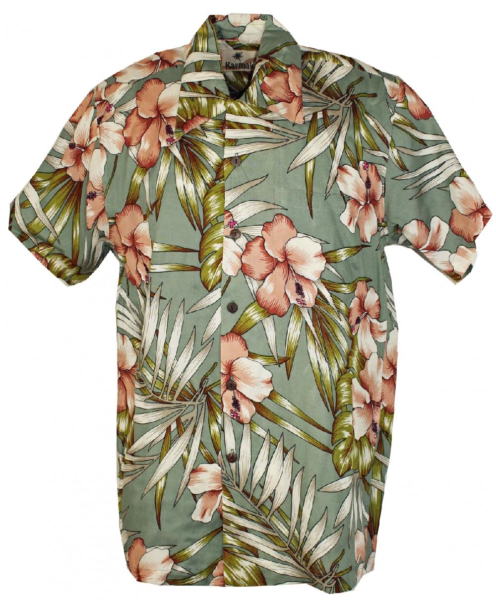 karmakula Ubud Green - Hawaiian Shirt