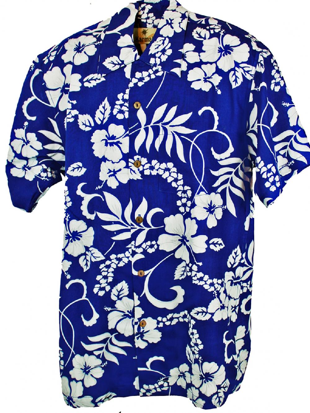 karmakula Waikiki Blue - Hawaiian Shirt