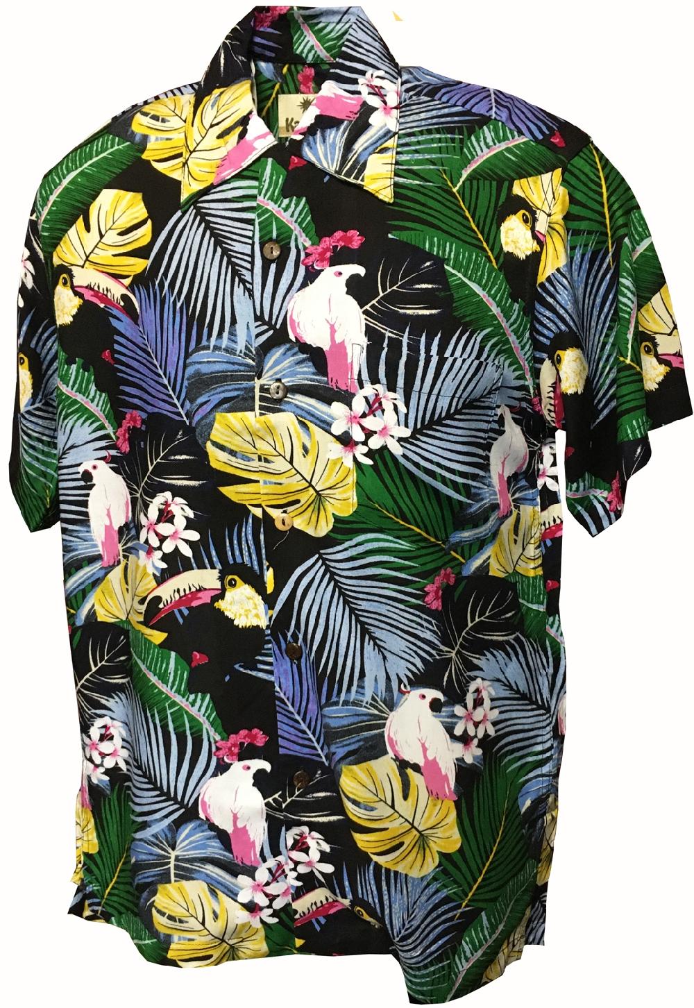 karmakula Zanzibar Black - Hawaiian Shirt