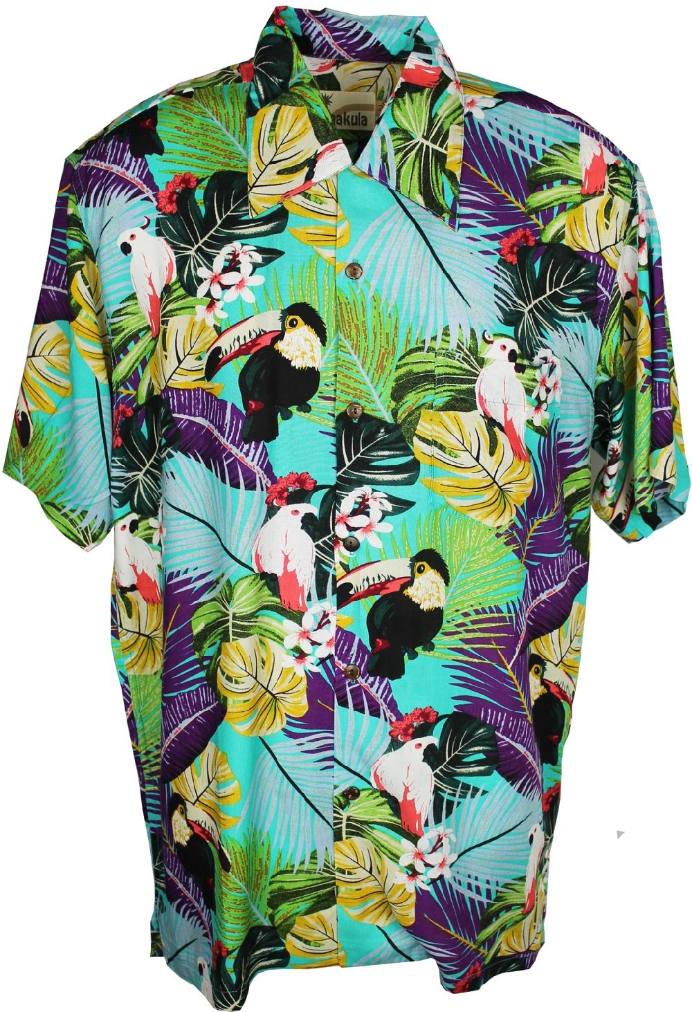 karmakula Zanzibar Turquoise - Hawaiian Shirt