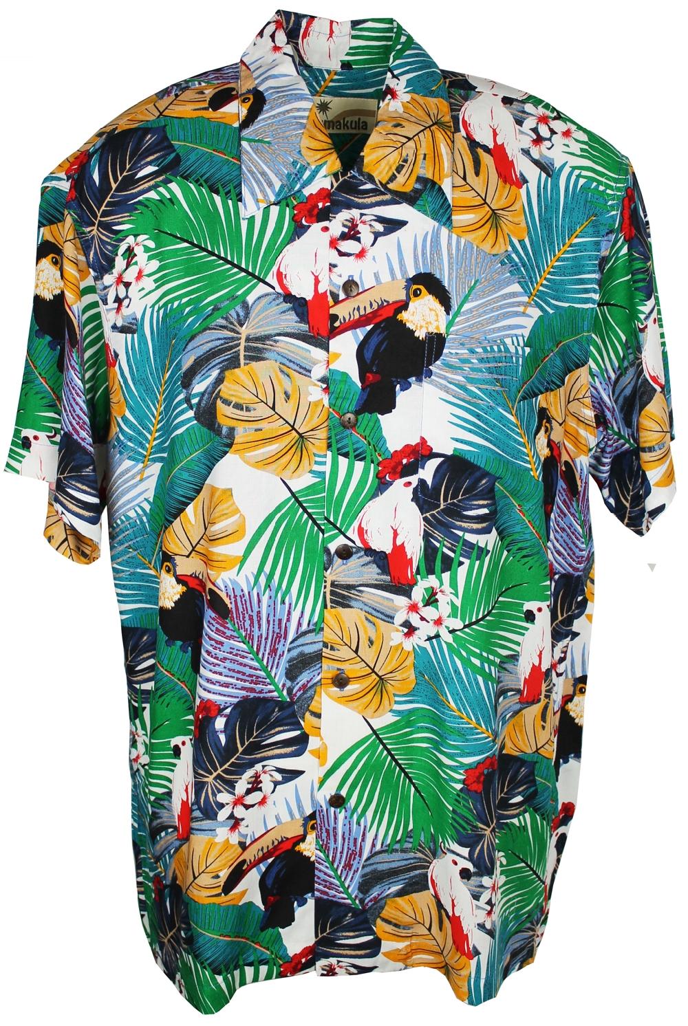 karmakula Zanzibar White - Hawaiian Shirt