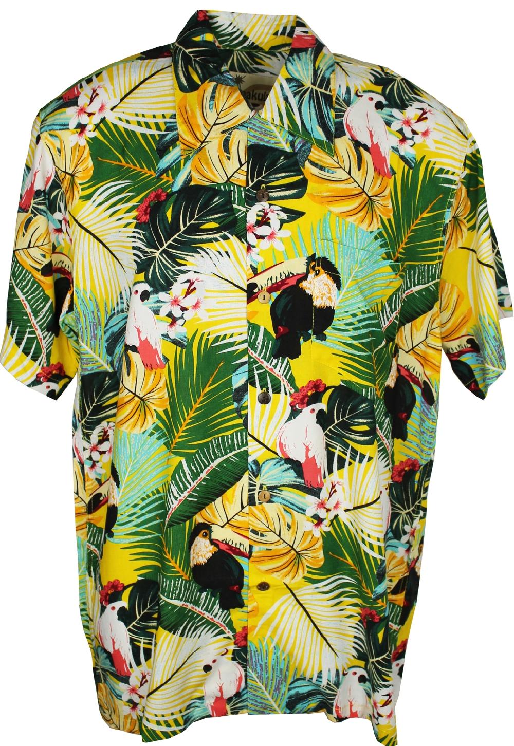 karmakula Zanzibar Yellow - Hawaiian Shirt