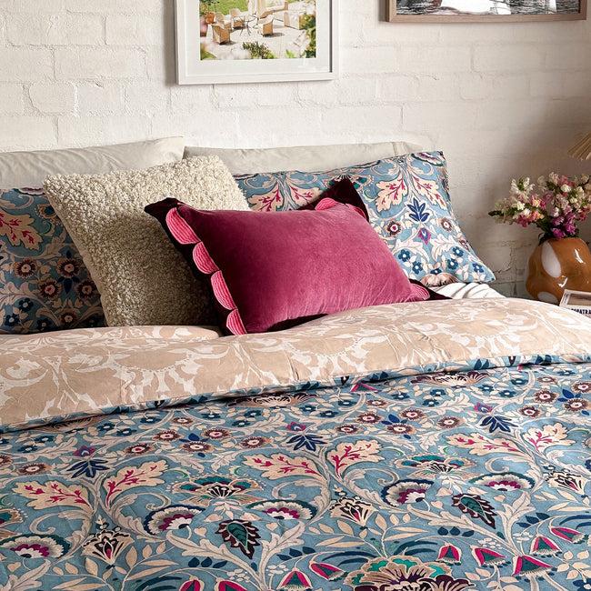 Kas Australia Alina Quilt Cover Set