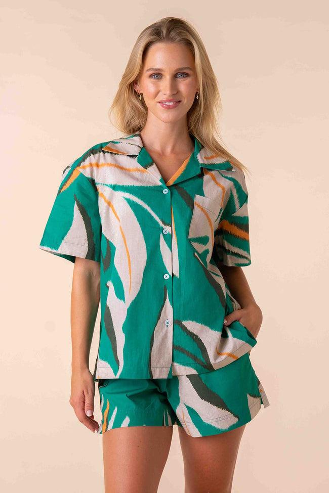 kas australia Ayana Short Sleeve Pyjama Set