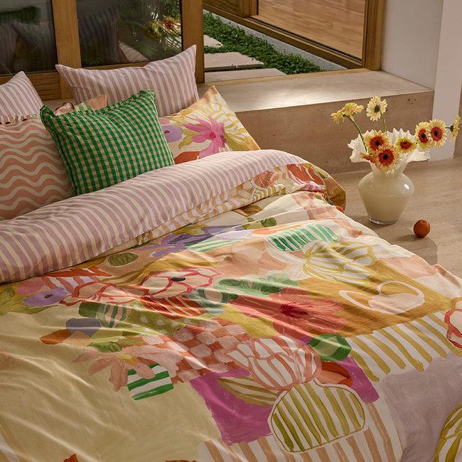 Kas Australia Brooklyn Quilt Cover Set