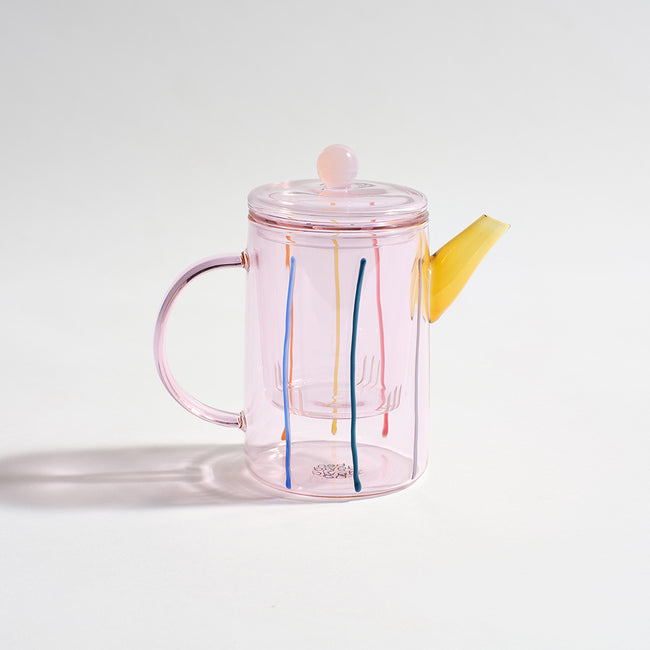 Kas Australia Fiesta Glass Tea Pot Piece