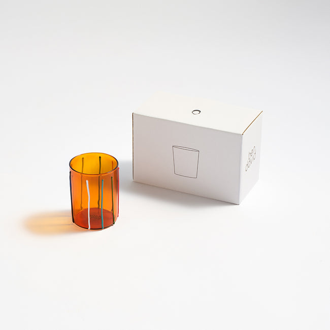 kas australia Fiesta Glass Tumbler Pair